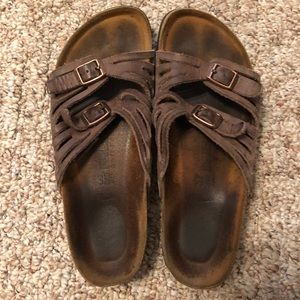Double strap women’s 37 birkenstock’s